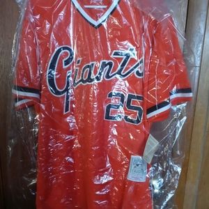 #25 Barry bonds new jersey